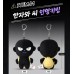 韓國CGV 柯南電影黑衣人周邊（公仔掛飾）