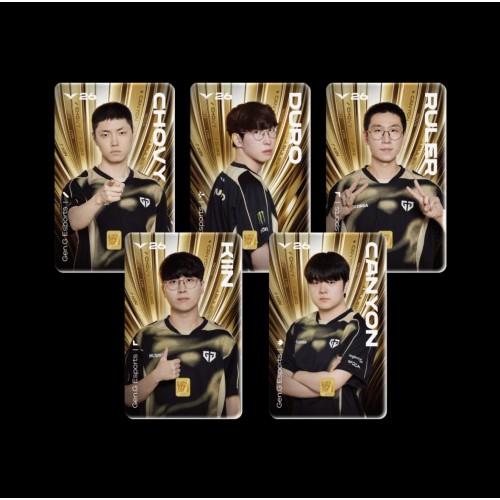 [Pre-Order] 韓國鑄幣公社Gen.G 純金收藏咭(10-11月中發貨)