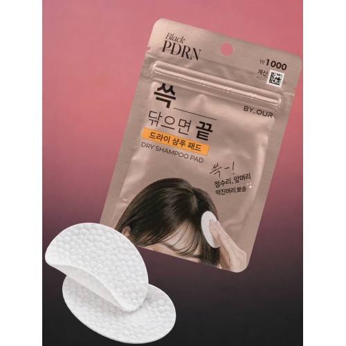 韓國 DAISO 乾洗髮綿片 (4片裝)