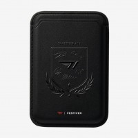 T1 블랙 사인 맥세이프 카드지갑
