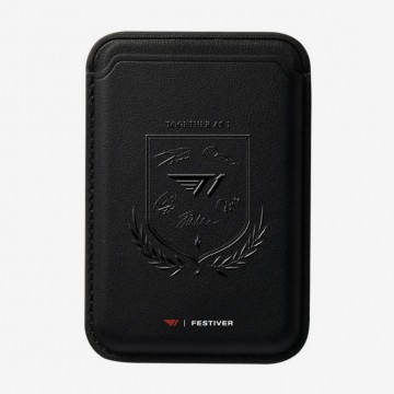 T1 블랙 사인 맥세이프 카드지갑