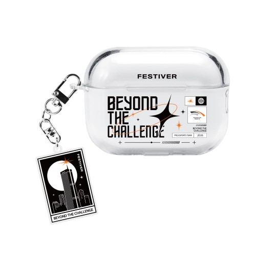 [贈送1張隨機照片卡] 韓華生命eSports Airpods CASE + keyring - BEYOND THE CHALLENGE
