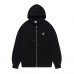 Chovy Hood Zip Up BLACK