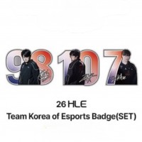 [HLE] 26 HLE Team Korea of Esports Badge(SET)