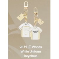 [HLE] 26 HLE Worlds White Uniform Keychain