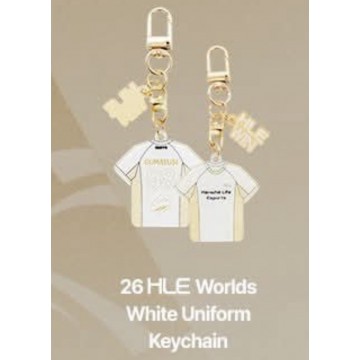 [HLE] 26 HLE Worlds White Uniform Keychain