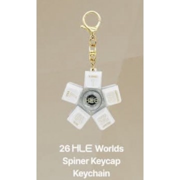 [HLE] 26 HLE Worlds Spiner Keycap Keychain