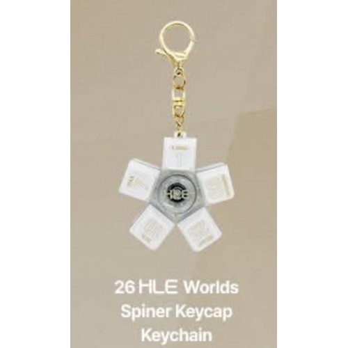 [HLE] 26 HLE Worlds Spiner Keycap Keychain