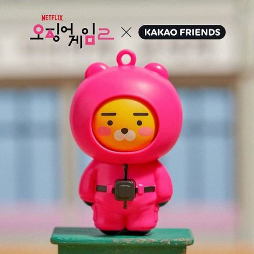 韓國 Kakao Friends X 魷魚遊戲 3 系列-換面公仔 (RYAN)