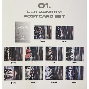 <線下> LCK相展 RANDOM POSTCARD SET (隨機) 