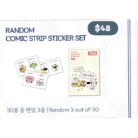[Pre-Order] 2026 T1 暗行天文 Random Comic Strip Sticker Set