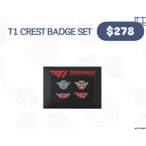 [Pre-Order] 2026 T1 Crest Badge Set