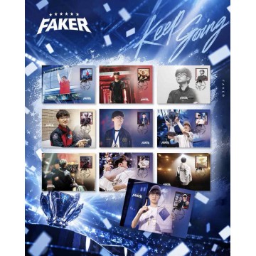 <Pre-order> Faker 紀念郵票 (不包含郵票冊）<2026年10月21日（週三）統一發貨>