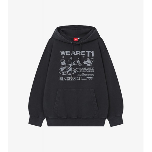 We Are T1 Hoodie - Charcoal