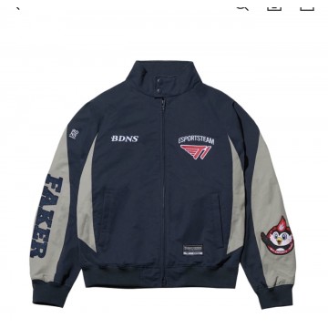 [Pre-Order] BDNS x T1 Base Jacket Navy