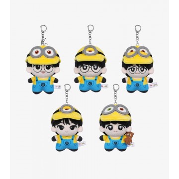 [T1 X MINIONS] COSTUME PLUSHIE KEYCHAIN