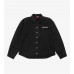 Faker Denim Shirt Jacket- Black