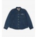 Faker Denim Shirt Jacket- Blue