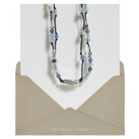 3月) 젊음의 바다, double line bracelet