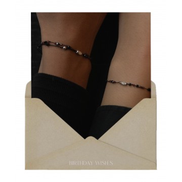 1月) 변하지 않는 건, couple line bracelets
