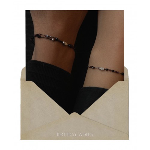 1月) 변하지 않는 건, couple line bracelets